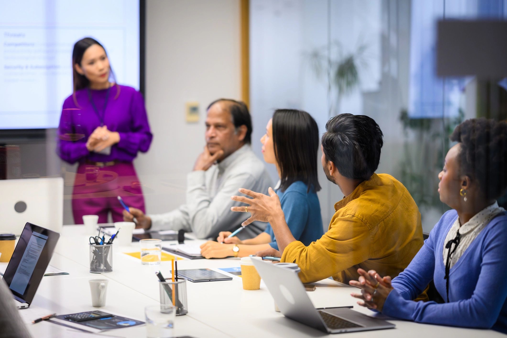 Commercial real estate strategy meeting
